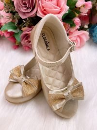 Sapatilha Flor Di Mila Fashion Dourada