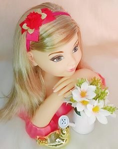 Faixa Belli Florzinha Pink