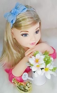 Faixa Belli Azul Bebe Laço