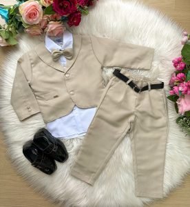 Conjunto Meninos Kanga Social Bruno Palha Terno