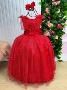 Vestido Marie Longo Mel Vermelho