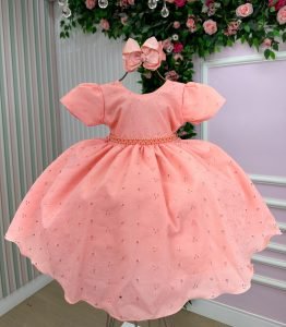 Vestido Miss Cherry Cristal Lese - Laise Pessego