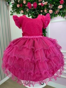 Vestido Ysa Kids Belinda Pink