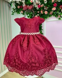 Vestido Marie Realeza Mari Marsala