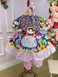 Vestido Junino Boneca Dolores