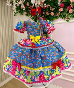 Vestido Junino Mimadine Luxo Elis Regina