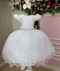 Vestido Marie Branco Ester
