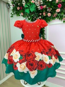 Vestido Banana Club Natal Natasha Vermelho