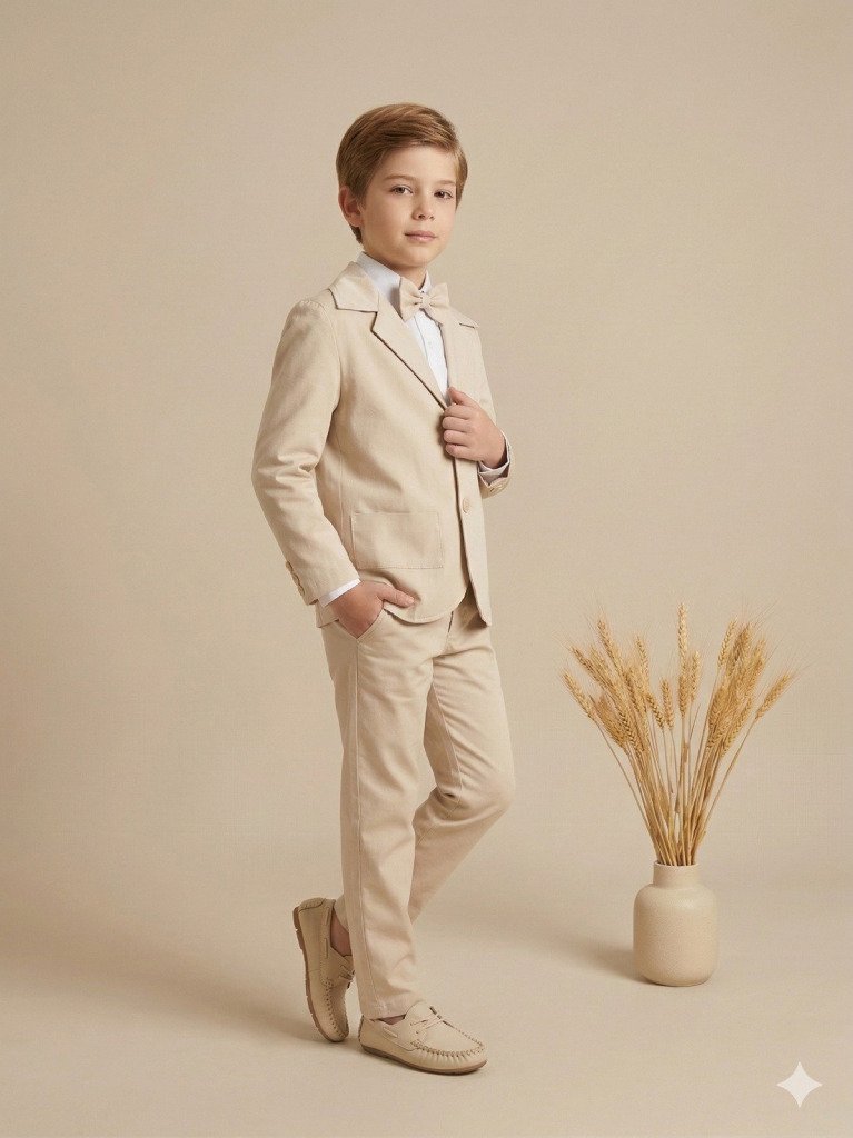 Conjunto Social Miss Cherry Jorge Terno Palha