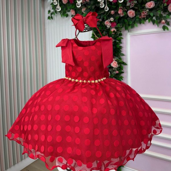 Vestido Marie Penelope Vermelho